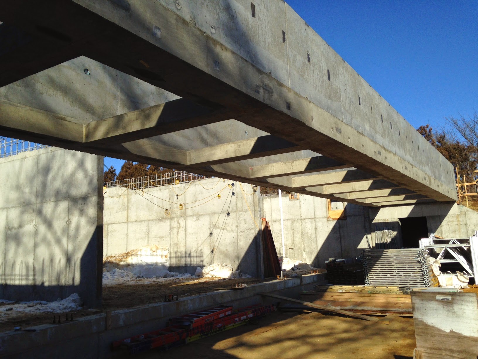 Post-tensioned Concrete at Further Lane