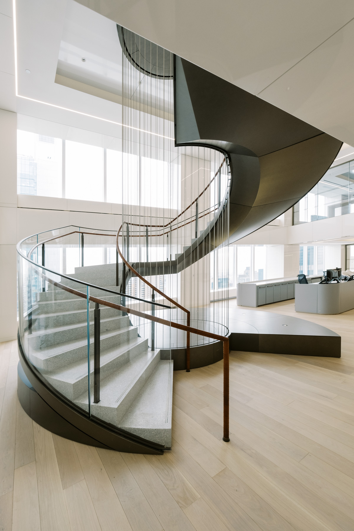 Commercial staircase